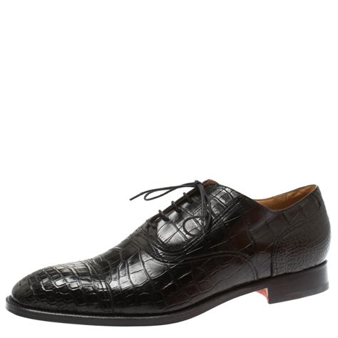 hermes saxo oxford shoes mens 13 46|hermes alligator chypre shoes men.